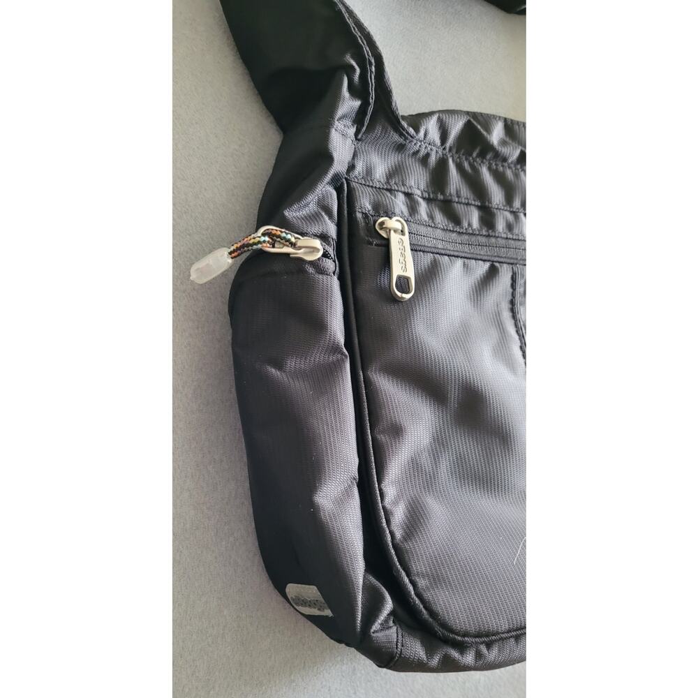 EBAGS Piazza Day Bag Crossbody Black-Everyday/Travel, Multi-pockets-Sz10X10" - Picture 4 of 9
